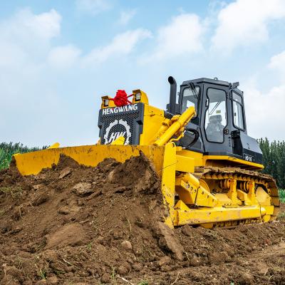China Durable strong blades 10 Ton Bulldozer Machines with Low Ground Pressure for sale
