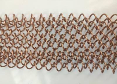 China Länge 2m Edelstahl gesponnener Mesh For Office Building der Breiten-1m zu verkaufen
