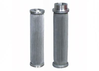 China Silberner Edelstahl 304 10um sinterte Mesh Filter For Oil Filter zu verkaufen