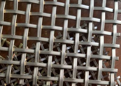 China Starke Betriebsfähigkeit 1*1inch durchlöchern ISO9001 dekoratives Metall Mesh Copper zu verkaufen