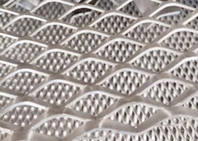 China Erweiterte 2mm Stärke SWD 36mm Aluminium-Diamond Mesh For Outdoor Wall zu verkaufen