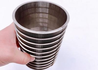 China 4x7mm 500mm Längen-Keil-Draht-Siebfilter, Draht Mesh Pipe Reverse Rolled zu verkaufen