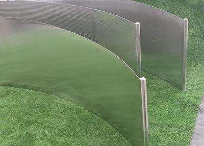 China Keil-Draht-Schirm des Bogen-SS316 trapezoider mit Stützstahl für Wasserfiltersieb zu verkaufen