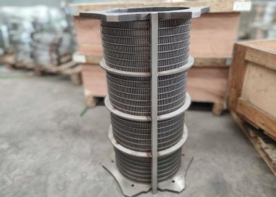 China Schwerer Schlitz Kuh-Dung Speractor Wedge Wire Filter-Element-0.5-0.8mm verschlammen die Entwässerung zu verkaufen