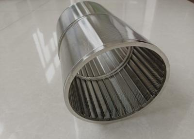 Chine Fil de l'acier inoxydable V obstruant non Johnson Screen Pipe extérieur à vendre