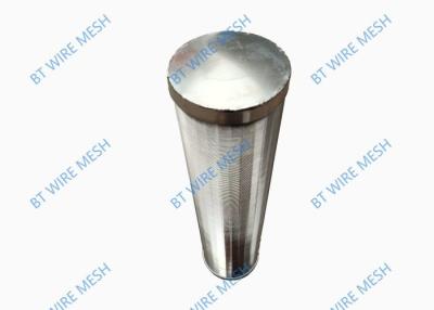 China Schlitz-Keil-Draht-Filterelemente des Edelstahl-0.2mm zu verkaufen