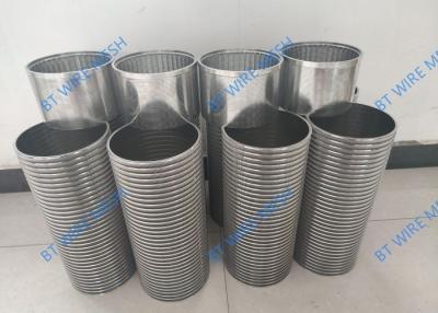 Chine 75um filtre Percision 904l Johnson Vee Wire Screen à vendre