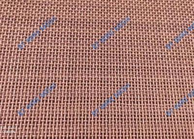 China Kupferne 30m quetschverbundene Öffnung Drahtgewebe-Mesh Diameters 2mm Maschen-2 zu verkaufen