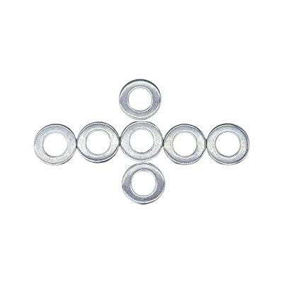 China Flat Gasket Made In China DIN125 Q195 M8 Gr4 Single Hex Bolt And Nut High Quality Galvanized Gasket for sale
