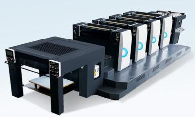 China Automatic High Speed Four Color Sheet Fed Printing Machine 13000s/H With UV for sale