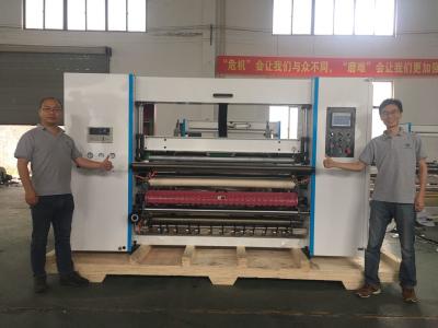 China Papel termal auto-adhesivo de alta velocidad que raja la máquina el rebobinar en venta