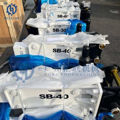 중국 제조사 SB30 SB40 SB43 SB50 SB60 하이드로릭 바위 파기 터프 오픈 타입 2.5-4.5T 4-7T 6-9T 7-14T 11-16T 15-18T 발굴기 판매용