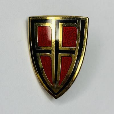 China Custom high quality custom metal 3d enamel army sheriff security chaplain zinc alloy embossed military badge from Japan for sale