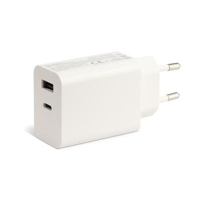 China Universal BMT Usb 35w EU + Type C Charger Palladium Charger Qc3.0 Dual Port Travel Wall Mobile Phone Charger For Iphone 12 13 14 for sale