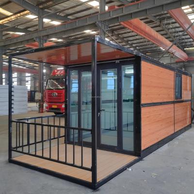 China Modern 20ft Prefab foldable house mobule home New Zealand for sale