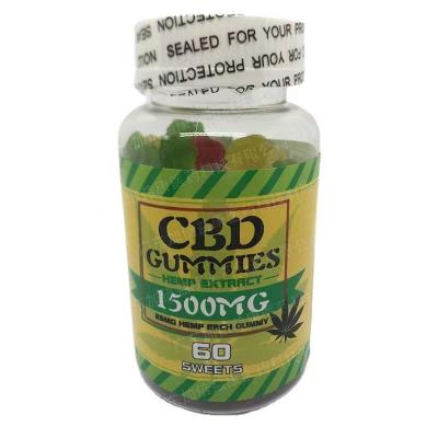 China CAS 13956-29-1 CBD Gummy Bears Doces Para Cuidados de Saúde 10 - 20mg à venda