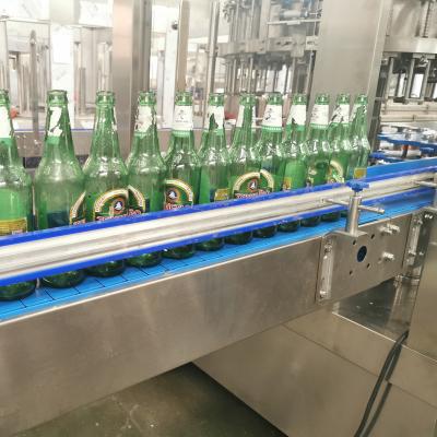 Cina Beer whisky liquor spirits sherry white wine rotary filling and capping machine in vendita