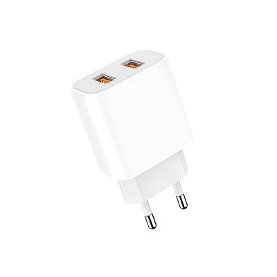 China Universal Top Selling Mobile Phone Charger 12W USB Fast Charging Chargers For Mobile Phone USB Wall Smart Charger for sale