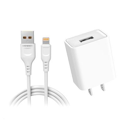 China Universal New Arrivals 12w Portable Wall Charger Travel Adapter 12w Usb C PD Charger Set Usb Fast Charging Charger With Cable for sale