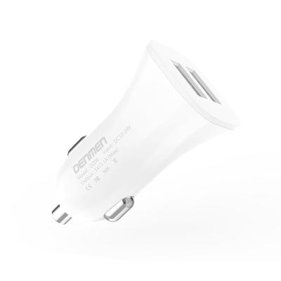 China Universal Multiple Port Fast Charging Dual Circuit Protection Usb Mobile Car Charger for sale