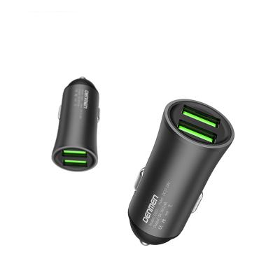 China Universal Intelligent IC Multiple Circuit Protection Identification Dual Usb Fast Car Charger for sale