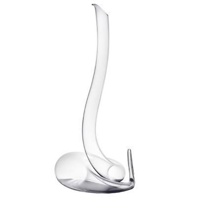 China Creative Serpentine Glass Home Wine Decanter Crystal Small Snake Shaped Decanter Wine Dispenser European Style for sale