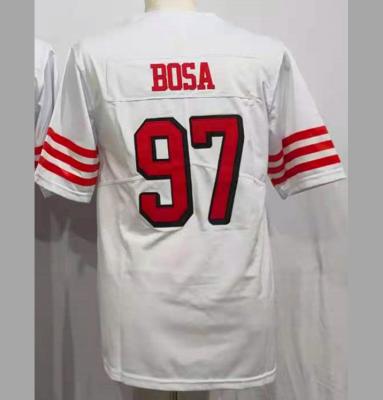 China 2021 - Mens Jersey - - Rugby Shirt - Breathable American Training Uniforms - Competition Uniforms - #97 BOSA for sale