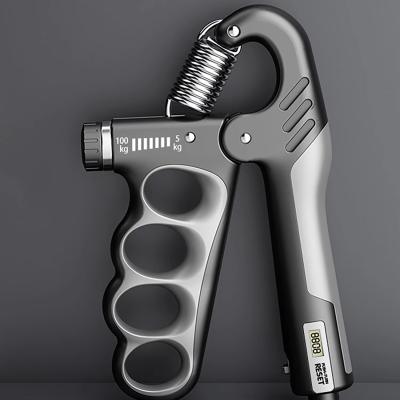 China Multifunctional Counting Grip Device With Counter Grip Strengthener Hand Finger Exerciser for sale
