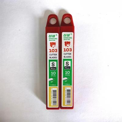 China 86mm SK2 Carbon Steel Snap Off Blade Utility Knife Precise Cutting for sale