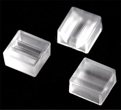 China 14.07×14.92mm Size High Power Single Lens 30×90° Available Eco-Material Easy Installation Lens for sale