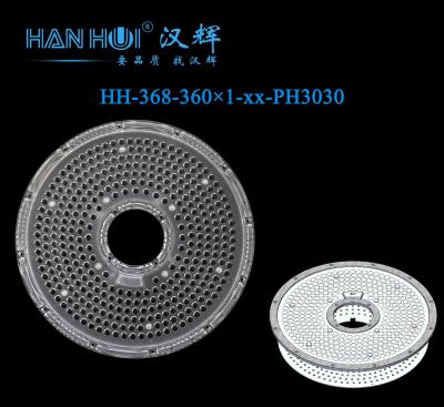 Cina 60° 90° 120° Disponibile 360pcs 3030/2835 LED Alta trasmittanza Lente ecologica senza riflessione per UFO Lente di luce alta in vendita
