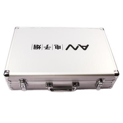 China Factory Price Fashionable High Quality Large Stock Silver Aluminum Tool Case With Small