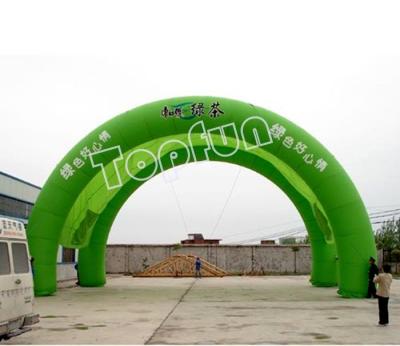 China O arco inflável da agricultura dos eventos com 210D revestiu a obra costurada PVC à venda