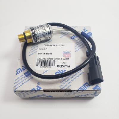 China Pressure Switch 418-43-37230 for Komatsu Wheel Loader WA250 WA380 WA320-5 for sale