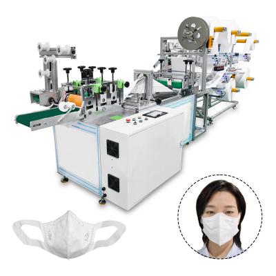 China energy & Fully Automatic High Speed Folding Stretch Cloth Folding Mask Extracting Machine for sale