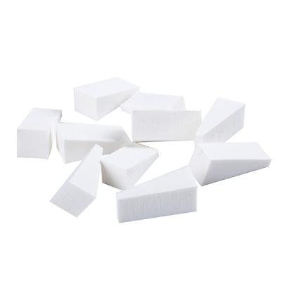 China New Design Triangle Shape Latex Wholesale Facial Beauty Power Puff Foundation Sponge China Factory Supplier Cosmetic Makeup Sponge for sale