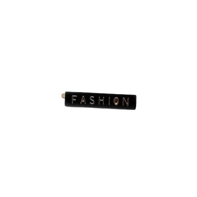 China covered with oil to prevent fade/smooth/antioxidant new type stored customized metal product plates metal label for wallet for sale