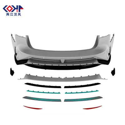 China Factory wholesale plastic or carbon fiber plastic or carbon fiber auto parts car bumper for Tesla Model 3 for sale