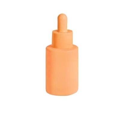 China Op maat gemaakte 20 ml, 30 ml en 50 ml Flat Shoulder Glass Essential Oil Flasje Met Dropper Cap Te koop