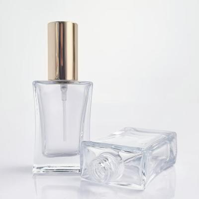 China Wholesale 20ML 30ML &50ML Square Glass Perfume Bottle Empty Packaging for sale