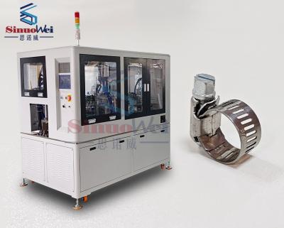 China Automatic Large American Hose Clamp Assembly Machine for sale