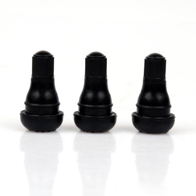 China Tubeless Automotive Parts Natural Rubber Snap-in Aluminum Tire Valve TR412 for sale