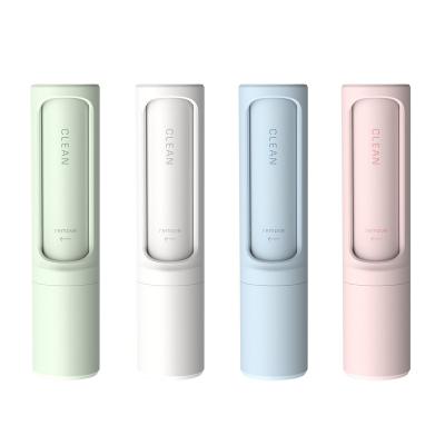 China Wholesale Custom Viable Solvent Electrostatic Sticky Sticky Home Fiber Hair Brush Dust Collector Dust Brush Roller Hair Removal Sticky Roller for sale