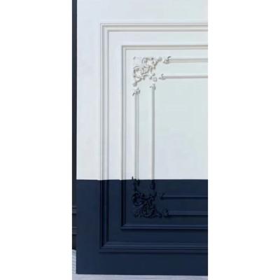 China Custom Colored Modern High Quality Environmental Material Waterproof Home Interior Decorative Wood Wall Panel for sale