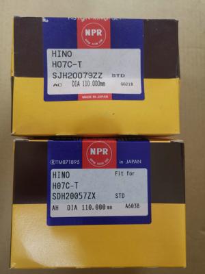 China Motor diesel H07 C-T Piston Ring 13011-2672A 13011-3470A de Hino à venda