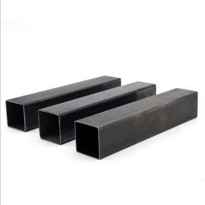 China Structure Pipe 7/16 Cavity 6x6 Porcelain Iron Square 150mm Black Annealed Steel Steel Tube 40x40x2 for sale