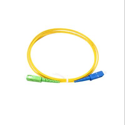 China LSZH PVC FTTH Hight Quality SM MM SC-ACP-SC-UPC Low Insertion Loss Patch Cord Fiber Optic Patchcord for sale