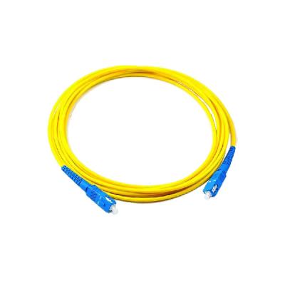 China FTTH SC UPC-SC UPC G657A Low Insertion Loss 1 Core 2 Core LSZH Fiber Optic Patch Cord Fiber Optic Patch Cord for sale
