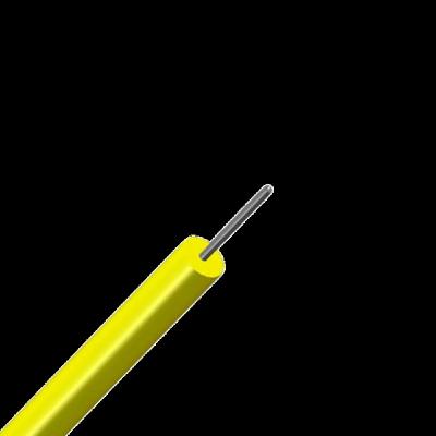 China FTTH LSZH PVC GJFJH/V Flame Retardant Tight Buffered Fiber Optic Cable Indoor Armored Drop Flexible Fiber Optic Cable Tight Buffer Cable for sale