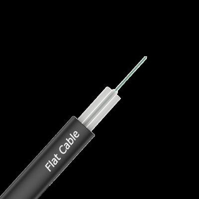 China GYFXTBY Outdoor Self Supporting Single Mode Optic Fiber Cable Flat Cable GYFXTBY for sale